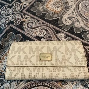 Michael Kors Check Book Wallet